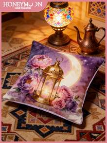 Vỏ gối vuông trang trí Ramadan độc quyền, in một mặt với hình đèn lồng, trăng và hoa để thể hiện không khí lễ hội. Chất liệu mềm mại và bông xốp, phù hợp với nhiều không gian nhà cửa, mang đến vẻ trang trọng cho cuộc sống. Có thể giặt máy để dễ dàng vệ sinh, đảm bảo chất lượng đạt chứng nhận Oeko-Tex, là lựa chọn lý tưởng để trang trí không gian và làm quà tặng cho người thân yêu. - Nhiều màu - Xem 2