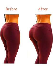 2pcs 1CM Thick Lightweight Adjustable Hidden Silicone Buttock Pads, Invisible Seamless Natural Butt Lift Pads - Apricot - View 2