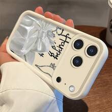 Happy Birthday phone case suitable for  17 16 16E 15 14 13 12 11 Pro Max 17 Air 16 Plu silicone all inclusive protection anti slip and anti fall soft case - Concha escalonada 17 - Feliz cumpleaños - SKU4 - Ver 7