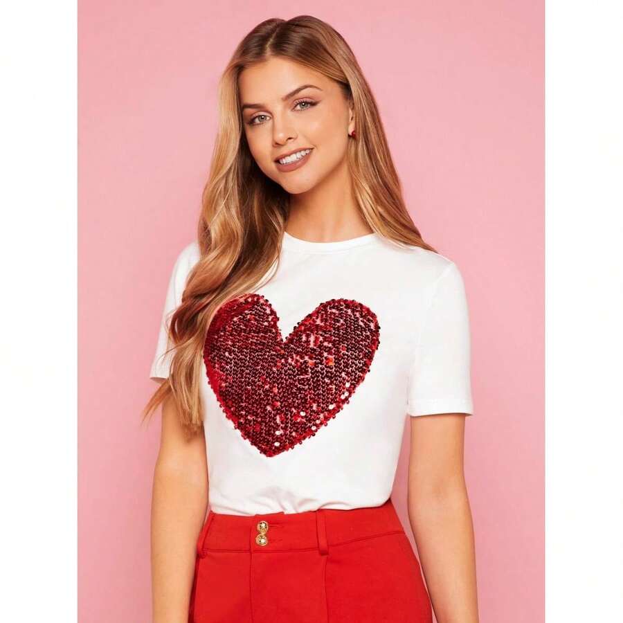 Women T-Shirts - 白色 - 查看 1