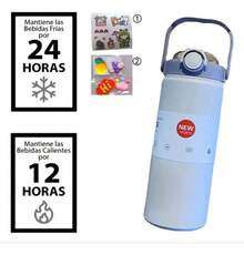 TendenciaTermo De Agua De Acero Inoxidable A Prueba De Fugas CampingCalidad premium - Negro - Ver 3