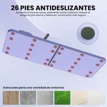 Tabla Multifuncional para Abdominales Tabla Deslizante de Pilates 7 en 1 Rodillos Abdominales Plegables Ejercicios Abdominales de Rebote Automático Equipo para Gimnasio en Casa Púrpura - Prpura - Ver 7