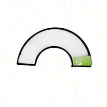 Collar Isabelino Ajustable para Perros y Gatos Fancy Pets Protección Postoperatoria para Evitar Lamer y Rascar Heridas Talla 0 18 cm - transparente - Ver 2