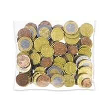 80 Stücke Euro Münzen Set, Kinder Euro Spielmünzen, Lernspiel, Spielkasse, Lernspielzeug für Kinder Rollenspiel Laden - Gold - Übersicht 9