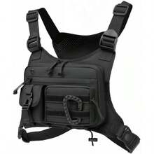Men's Tactical Chest Bag, Outdoor Tactical Vest, Multifunctional Backpack - Multicolor - View 2