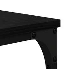 Larryhot Estante de libros Roble Negro 91 x 36 x 176 cm, Fácil de montar, elegante y hermoso, y conveniente para almacenar artículos, es una opción ideal para el almacenamiento y la decoración del hogar. - Negro - Ver 9