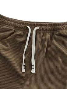 Hidkat 女士灯芯绒休闲抽绳腰裤，适合日常休闲和户外穿着，春秋季款