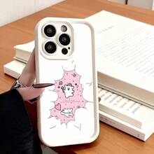 Funda de teléfono de moda, compatible con varios modelos de ,  y , funda de teléfono con estampado de dibujos animados de gato y perro para  15 Pro Max,  14 Plus,  13 Mini,  Galaxy S23 S22 Ultra, protector de teléfono, funda de pareja, regalo para novio o novia, presente de vacaciones, este es un regalo popular para amigos o socios, adecuado para ocasiones de negocios. Duradera, resistente a las manchas y a las huellas dactilares, esta nueva funda para teléfono de hombres y mujeres es un gran regalo. - Café integral - Ver 4