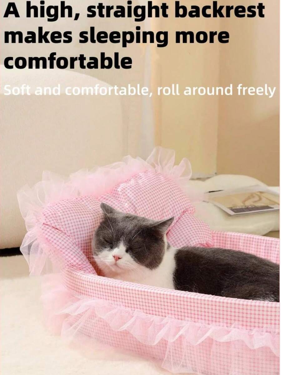 Pet Bed & Crate Mat - 粉色 - 查看 1