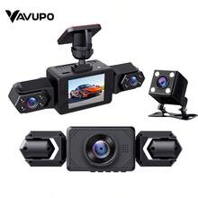 Vavupo 4-Channel Dash Cams For Car: This Blind-Spot-Free CAR DVR Features 1080P HD Image, Rotatable Lens, Ultra Clear Lens, Loop Recording & Emergency Lockout - 4 ống kính + Thẻ nhớ 32G - Xem 8