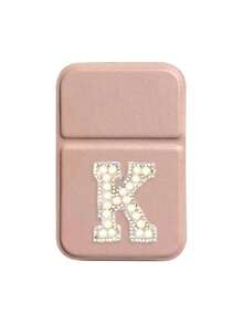 1pc Mini White Pearl Letters Foldable Portable Makeup Mirror,Letters Of A-Z Makeup Mirror With Bracket, Travel Mirror, Beauty Products, Desktop Makeup Mirror, Rectangular Desktop Compact Mirror Foldable Small Minimalist Makeup Mirror, Travel Portable Makeup Mirror For Women's Gift - Suitable For Weddings, Personal Celebrations, Parties, Travel, And Beauty Studios, Perfect Birthday Gift, Wedding Gift, Favor, Holiday Gift - Pink - View 18