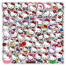 SANRIO Hello Kitty Sticker Pack (102 Pcs) - Cute Girly Decor Decals For Journals & Luggage School Supplies - 102PCS - View 1