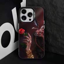 Funda de teléfono Romance clubs Game Malbonte Vicky para 17,16,15,14,13,12,11,Pro,Max,Plus, anti caída, negra mate dura - z7 - Ver 8