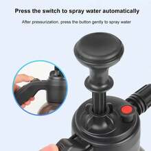 2L Foam Sprayer Car Wash Hand-Held Foam Watering Can Air Pressure Sprayer Plastic Disinfection Water Bottle Car Cleaning Tools - Watering Can - View 8