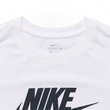 Nike Sportswear胸口經典Logo運動休閒透氣跑步訓練短袖正肩袖T卹 - 白色 - 查看 5
