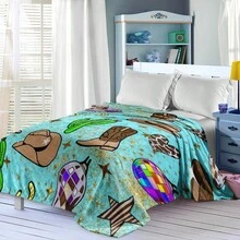 Retro Western Cowboy Theme, Cowboy Boots, Cowboy Hats, Cacti, Feather Design Patterns, Modern Home Style,Super Soft Flannel Printed  Blanket,As Birthday Gifts, Family, Wedding, Souvenir Blankets, Polyester Blankets Suitable For All Seasons, Washable, Machine Washable, Lightweight, Breathable, Comfortable, Warm, Unique, 280gsm For Him, Her Personalized Ideal Gifts For Her, Him, Family, Boyfriend, Girlfriend, Father, Family, Mother, Lover, Daughter, Son, Grandfather, Grandmother, Teacher,Doctor, Nurse,Friend, Classmate, Pet.Perfect Nap, Camping, Travel, Home, Daily Life, Office Decoration, Birthday, Anniversary, Valentine's Day, Thanksgiving, Graduation Season,Christmas, Halloween, Mother's Day, Father's Day, Wedding, New Year Gifts ,Sofa,Bed,Car,Bedroom,Living Room,Office,  Outdoor Camping, Beach,Wall Decoration - 多色38 - 查看 4
