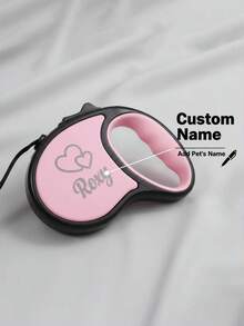 This Customizable Retractable Pet Leash Can Be Engraved With Your Pet's Name, Making It The Perfect Birthday Or New Year's Gift For Your Beloved Pet, Friends, And Family. - Multicolor - View 3