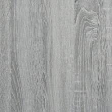 Larryhot Mensola a Muro Grigio Sonoma 70,5x35x30,5 cm Legno Multistrato, Facile da assemblare, dall'estetica elegante e raffinata, pratica per riporre gli oggetti, la scelta ideale per l'organizzazione e la decorazione domestica - Grigio - Visualizzare 7
