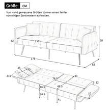 Sofas & Couches - Green + Foam + 2 Seat + Foam - View 3
