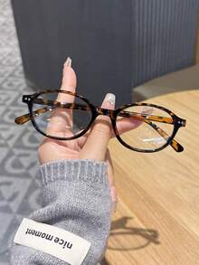 1 szt. Damskie okulary PC Rivet Black z płaskimi soczewkami, Okulary, Damskie okulary z płaskimi soczewkami, Akcesoria Y2K, Powrót do szkoły, Okulary dla kobiet, Prezent dla kobiet, Niezbędnik na święta, Nadaje się do szkoły, dojazdów do pracy, codziennego życia, gier mobilnych