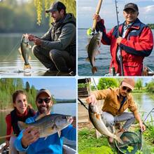 85pcs Fishing Jig Heads Set With Hook Box, Including 45 Jig Heads And 40 T-Tail Soft Baits, Soft Lure Hooks For Crappie, Bass, Trout, Saltwater & Freshwater Universal Fishing Tackle Kit, Essential For Lure Fishing Enthusiasts - White - View 7