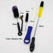 LOMINT, elás vendido, nuevo juego de cepillos de limpieza para cachimba, 5 uds., incluye 17cm, 20cm, 32cm, 43cm, 60cm, accesorios para LM-C012 MIEA - Mezcla de colores - Ver 5