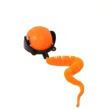 Automatic Moving Cat Ball Toy With Tail, Interactive Indoor Cat Toy, Suitable For Bored Adult Indoor Cats, Self-Rolling Ball Toy With Dual Speed Adjustment, Cat Entertainment, Attractive Cat Toy, Fun Cat Accessory, High-Quality Construction, Made With Petsafe Materials, Interactive Pet Ball, Playful Kitty, Pet Owner - Multicolor - View 12