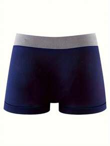 10PCS Men's Solid Color Letter Printed Stretch Boxer Briefs, Random Color, Comfortable Quick-Drying Breathable Underpants, Daily Wear Sexy Stretch Men's Underwear - 10 CÁI - Màu sắc hỗn hợp ngẫu nhiên - Xem 3