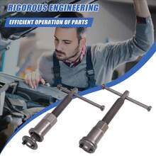 24pcs Brake Caliper Rewind Tool Kit To Wind Back Front And Rear Disc Brake Piston Compression Pad Replacement Master Set Includes 2 Retaining Plates, Left And Right Thrust Bolt Assemblies, 18 Disc Adapters, 2 Brake Hangers, A Carry Case,A Gift For Men - A - View 4