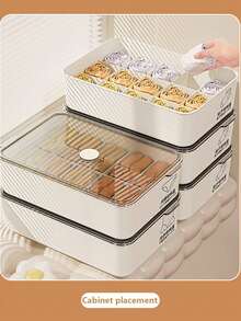 三合一可堆叠网状抽屉收纳盒，大容量衣柜储物箱，可收纳内衣、袜子、T恤、裤子，适用于卧室、衣橱、宿舍、旅行，适合女性、青少年、大学生使用。 - 彩色 - 查看 4