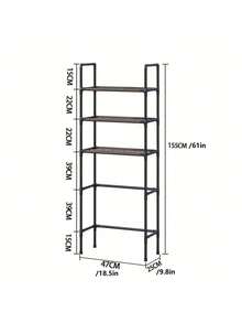 1 pieza Estantería de baño de 3 niveles, organizador independiente para inodoro y lavabo, esencial para volver a la escuela, de moda y ahorra espacio, unidad de estantería de plástico de 3 capas multifuncional, adecuada para el baño y la lavandería - No se requiere perforación - Multicolor - Ver 10