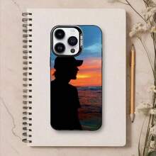 Funda Nekfeu para 17, 16, 15, 14, 13, 12, 11 Plus, Pro Max, borde negro, cubierta plateada - Z6 - Ver 9