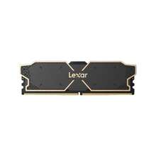 Lexar 32GB (16G*2) DDR5 6000 Desktop RAM Kit CL36 Gaming Heatsink Thor Design For Esports FPS MOBA PC DIY Multitasking Upgrade - Black - View 10