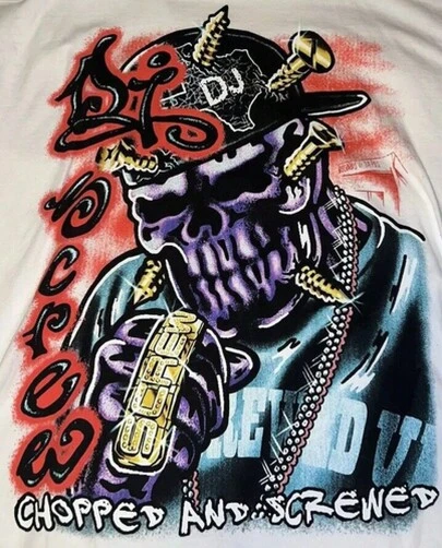 DJ SCREW Chopped And Screwed T-Shirt All Size Men Women BT095