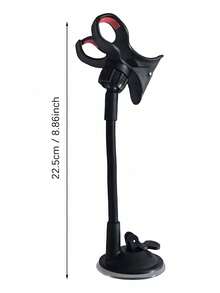 1pc Guitar Shaped Phone Holder, Detachable Suction Cup Phone Stand Suitable For Acoustic Guitar, Electric Guitar, Classical Guitar, Ideal For Talent Show Props, Guitar Lovers, Valentine's Day And Ramadan Gifts - Multicolor - View 6