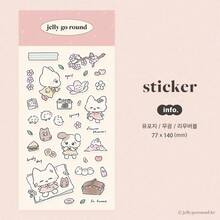 Cute Cartoon Animal Stickers - Cartoon Stickers For Scrapbooking, Diary, Phone Case, Laptop Decoration - Asymmetrical Shaped Adorable Small Animal Patterns, Scrapbooking Stickers, Diary Decoration, Art Embellishment Scrapbooking Supplies, Scrapbooking Enthusiasts - Multicolor - View 20