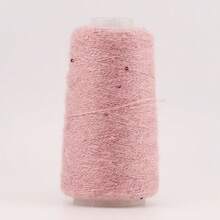1PC 50g Lace Mohair Yarn With Sequins Crochet Knitting Yarn With Lurex Fashion Baby Soft Sweater Shawl Needlework Yarns With Loops - Multicolor - View 30