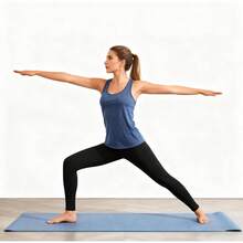 ¡RecomendadoPaquete de 2 Playeras Blusas Deportivas Mujer sin Mangas, Transpirable y Cómoda, Ideal para Yoga, Correr y Hacer Ejercicio¡Top de Temporada - 2 piezas - Azul marino/Blanco - Ver 4