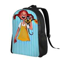 D Deadpool Backpack - Bright Cartoon Character Design, Durable, Hand Washable, Perfect For School And Short Trips, Ideal For College Students - 混合 - 查看 2