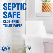 Scott ComfortPlus Toilet Paper, 12 Double Rolls, 231 Sheets Per Roll, Septic-, 1-Ply Toilet Tissue-Pprestoo! Ultra 3-Ply Facial Tissue, 66 Count (Pack Of 1) Home Essentials, Kitchen Essentials, Cleaning Supplies, Apartment Must Haves, Household Items, Dorm Essentials, Restock, Bathroom Accessories, Daily Essentials, Clean Tok[Paper Towels, Wet Wipes, Toilet Paper, Facial Paper, Napkins, Handkerchiefs, Kitchen Paper Towels, Oil Blotting Sheets, Food Placemats] - 白色 - 查看 4