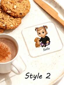 1 buah Tatakan Gelas Akrilik Karakter 2D Kustom. Tatakan Gelas Mug Kustom Mr. dan Mrs., Tatakan Gelas Kopi Kustom Mr. dan Mrs., Tatakan Gelas Kustom Super Lucu yang Dipersonalisasi, Melindungi Suhu Setiap Minuman, Lucu dan Praktis, Tatakan Gelas Gaya Kampus yang Menyenangkan dan Dipersonalisasi, Tatakan Gelas yang Lucu dan Menarik - beraneka warna - View 4