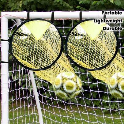 1 قطعة/2 قطعة/3 قطع شبكة هدف كرة قدم قابلة للطي، سهلة التركيب، باللون الأسود والأصفر، محمولة وخفيفة الوزن، مناسبة للتدريب، سهلة التركيب والتفكيك، يمكن استخدامها للممارسة الدقيقة والاستخدام المنزلي، شبكة هدف كرة قدم، معدات تدريب كرة قدم، ملحقات رياضية خارجية، معدات رياضية متينة