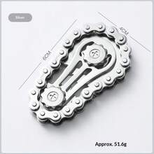 齿轮链金属旋转自行车链条旋转器