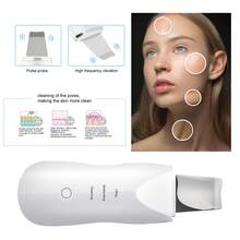 Face Scrubber, Skin Spatula, Facial Silicone Pore Cleaner | 3 Modes Wireless, Deep Cleansing & Exfoliating, Blackhead & Whitehead Remover | Lifts Tightens Skin, Reduces Fine Lines, Boosts Absorption For Skincare | Rechargeable, 2H Charge For 35+ Days Use, 500mAh Battery | Waterproof, Stainless Steel Spatula & Silicone Brush, Gentle For All Skin Types | At-Home Facial Tool, Auto-Off, Skin Care Gift For Women, White - 白色 - 查看 5