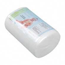 1/2/3 piezas de forros desechables suaves para pañales, aptos para uso diario de bebés - Blanco - Ver 8