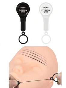 Microblading Eyebrow Pencil, Eyebrow Embroidery Ruler Auxiliary Drawing Positioning Line Frame - Multicolor - View 1