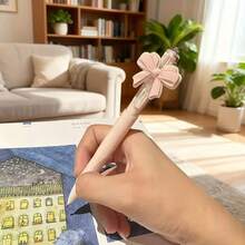 1/3 chiếc bút bi bấm nút hình nơ, bút bi bấm nút INS hình nơ 0.5mm viết trơn tru, thích hợp cho văn phòng, đồ dùng học tập, quà tặng ngày Valentine, quà tặng tựu trường. - Nhiều màu - Xem 4