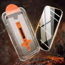 MICA DE PRIVACIDAD PARA IPHONE SE 3 2022 y SE 2020, 2 UNIDADES, Protector Mica de Cristal Templado anti-espía Con Marco de fácil instalación (2 Micas privacidad),37335772 - Rojo violeta - Ver 5