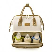 新款时尚妈妈包，时尚孕妇背包，便携式单肩尿布包