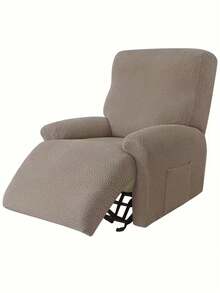 1pc Elastic Recliner Sofa Cover, Soft Stretchy Washable Furniture & Pet Protector